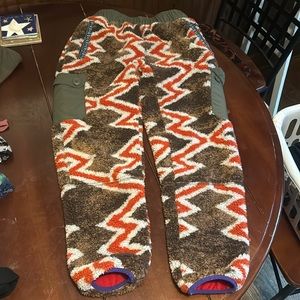 Timberland X Bee Line fleece sweatpants size S